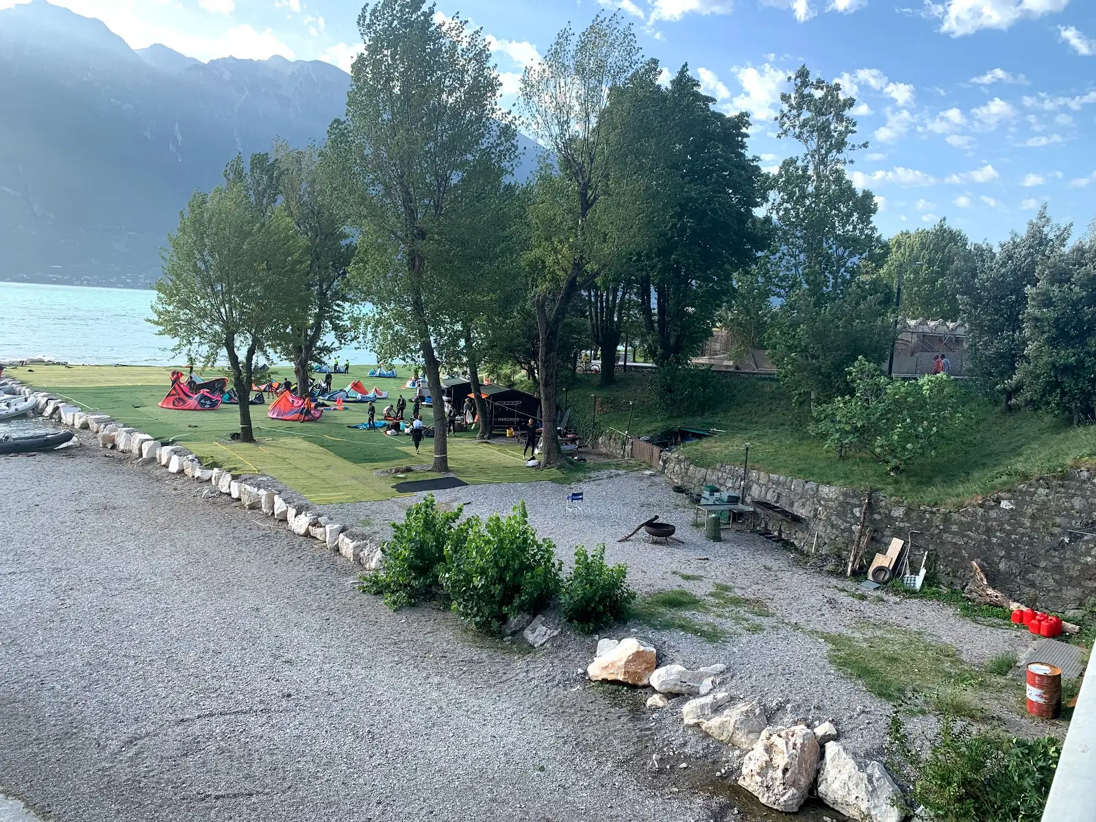 Il Garda al mattino